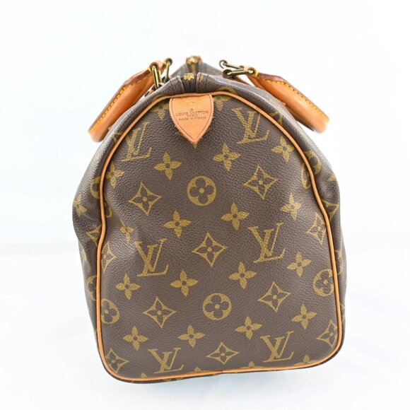 LOUIS VUITTON Monogram Speedy 30 Hand Bag bsj685-102125 - Picture 4 of 16